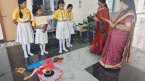 Synopsis of Rangoli and Diwali Celebration